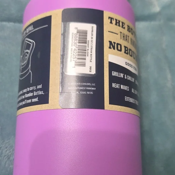 Yeti Rambler 26oz Lavender Bottle - Picture 5 of 8